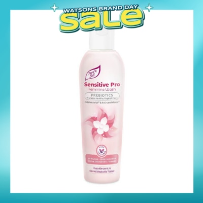 PURE N SOFT - Sensitive Pro Feminine Wash Prebiotics (Hypoallergenic) 200ml