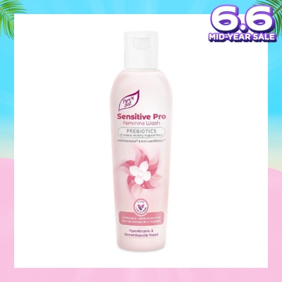 PURE N SOFT Sensitive Pro Feminine Wash Prebiotics (Hypoallergenic) 200ml