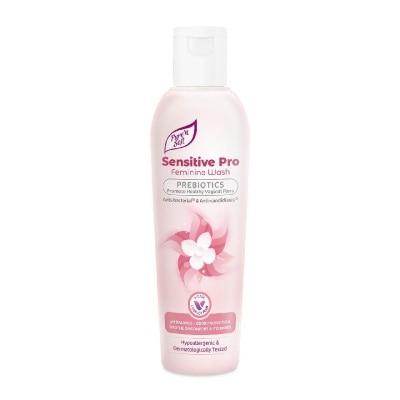 PURE N SOFT Sensitive Pro Feminine Wash Prebiotics (Hypoallergenic) 200ml