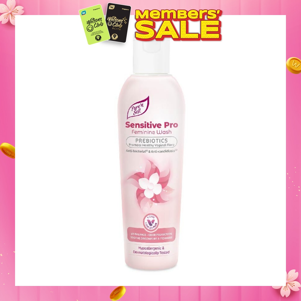 Sensitive Pro Feminine Wash Prebiotics (Hypoallergenic) 200ml