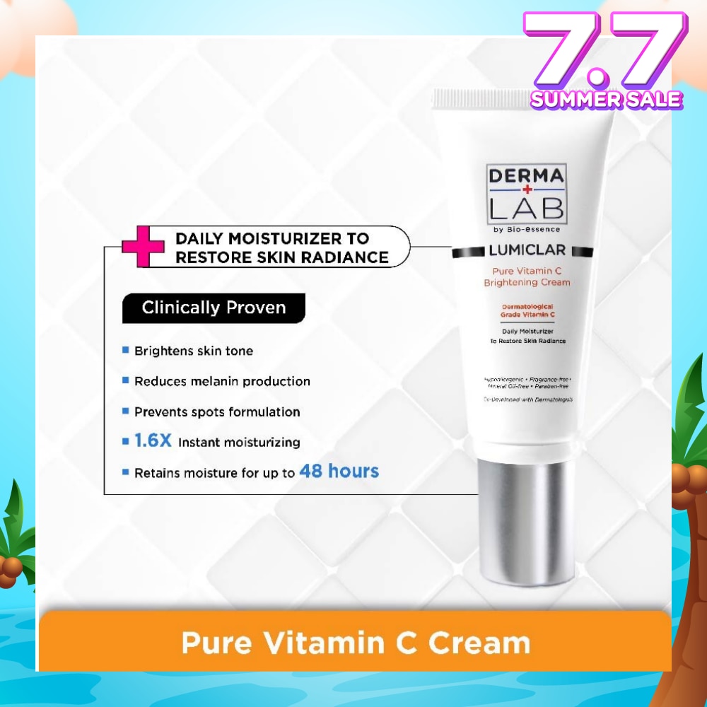 Lumiclar Pure Vitamin C Brightening Cream 45g (Expiry: Oct`2025)