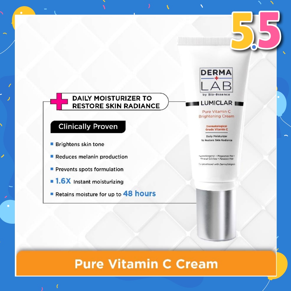 Lumiclar Pure Vitamin C Brightening Cream (Restore Skin Radiance) 45g