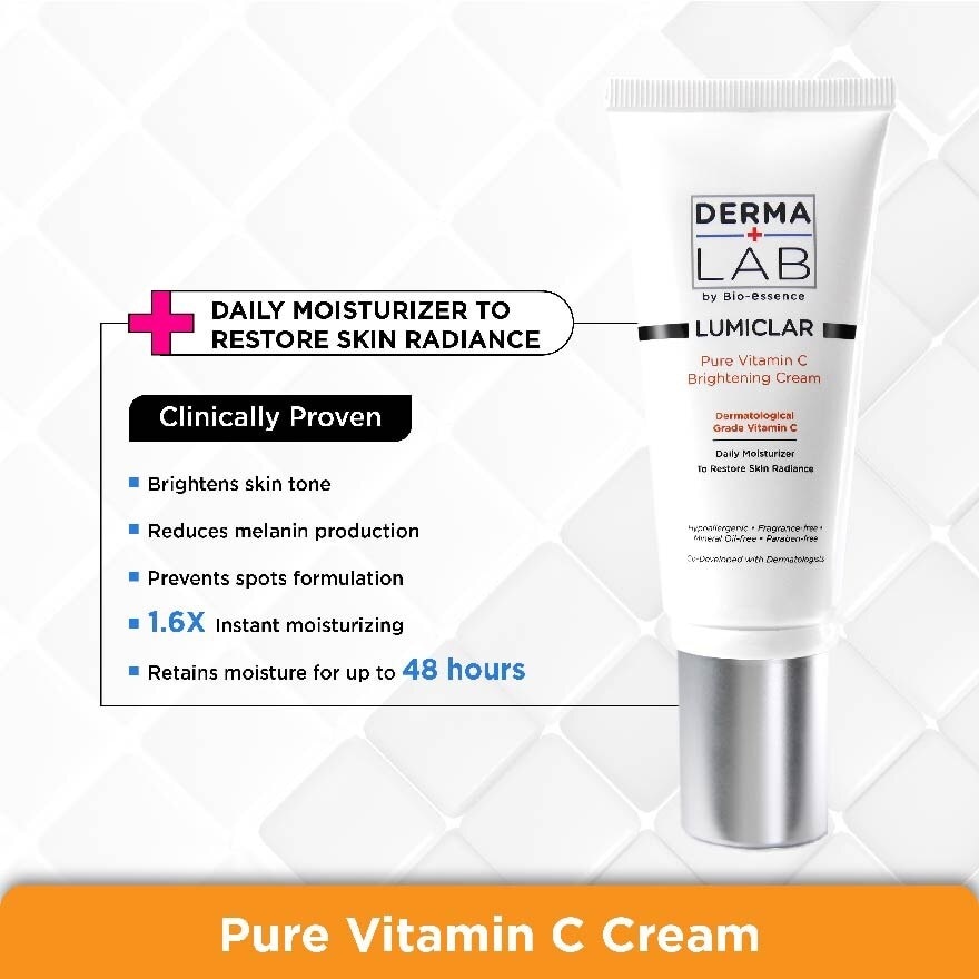 Lumiclar Pure Vitamin C Brightening Cream (Restore Skin Radiance) 45g