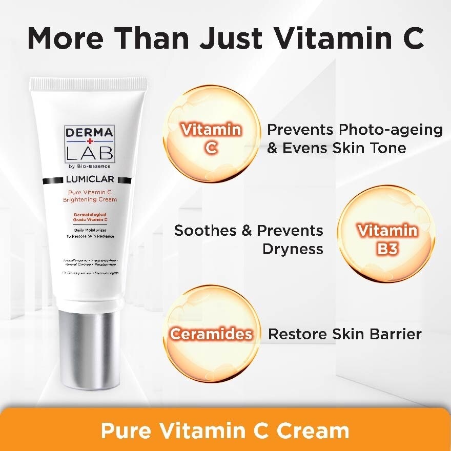 Lumiclar Pure Vitamin C Brightening Cream (Restore Skin Radiance) 45g