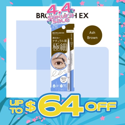 BROWLASH EX - Ultra Skinny Pencil Brow #01 Ash Brown 1s