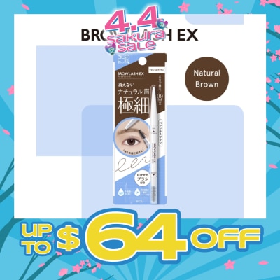 BROWLASH EX - Ultra Skinny Pencil Brow #02 Natural Brown 1s