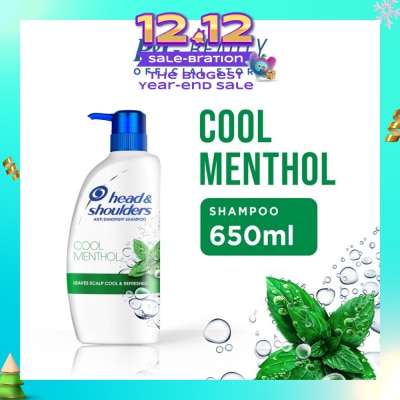 HEAD & SHOULDERS Cool Menthol Anti-Dandruff Shampoo 650ml