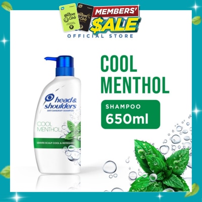 HEAD & SHOULDERS Anti Dandruff Shampoo Cool Menthol 650ml image