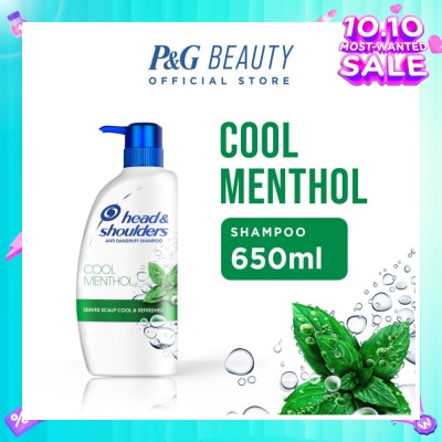 HEAD & SHOULDERS Cool Menthol Anti-Dandruff Shampoo 650ml