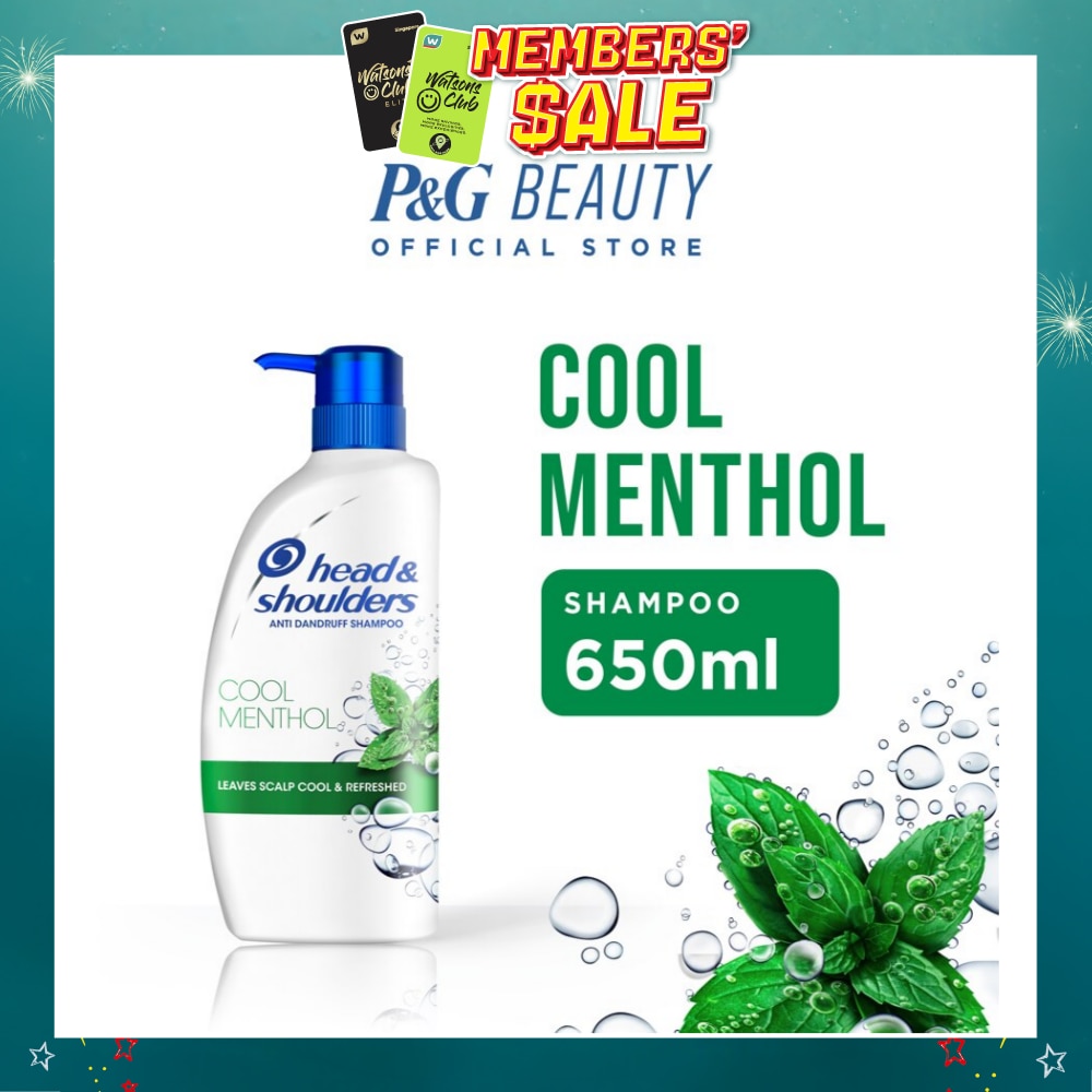 Anti Dandruff Shampoo Cool Menthol 650ml