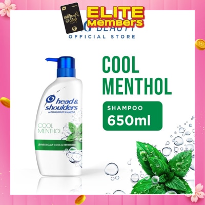 HEAD & SHOULDERS [CNY] Cool Menthol Anti-Dandruff Shampoo 650ml