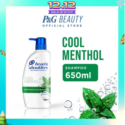 HEAD & SHOULDERS Cool Menthol Anti-Dandruff Shampoo 650ml