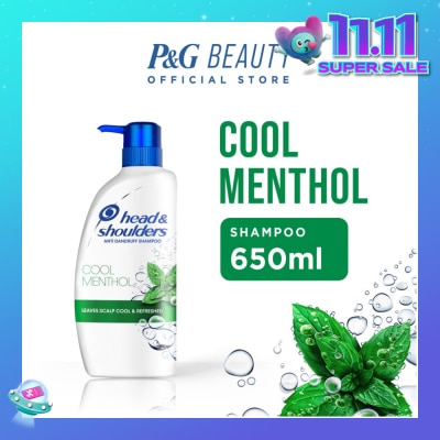 HEAD & SHOULDERS Cool Menthol Anti-Dandruff Shampoo 650ml