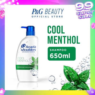 HEAD & SHOULDERS Cool Menthol Anti-Dandruff Shampoo 650ml