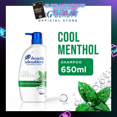 HEAD & SHOULDERS Cool Menthol Anti-Dandruff Shampoo 650ml