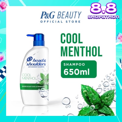 HEAD & SHOULDERS Cool Menthol Anti-Dandruff Shampoo 650ml