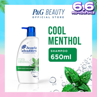 HEAD & SHOULDERS Cool Menthol Anti-Dandruff Shampoo 650ml