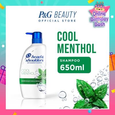 HEAD & SHOULDERS Cool Menthol Anti-Dandruff Shampoo 650ml