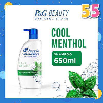 HEAD & SHOULDERS Cool Menthol Anti-Dandruff Shampoo 650ml