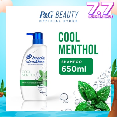 HEAD & SHOULDERS Cool Menthol Anti-Dandruff Shampoo 650ml