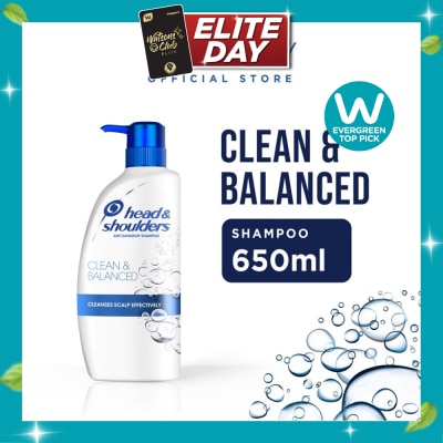 HEAD & SHOULDERS Anti Dandruff Shampoo Clean & Balanced 650ml image