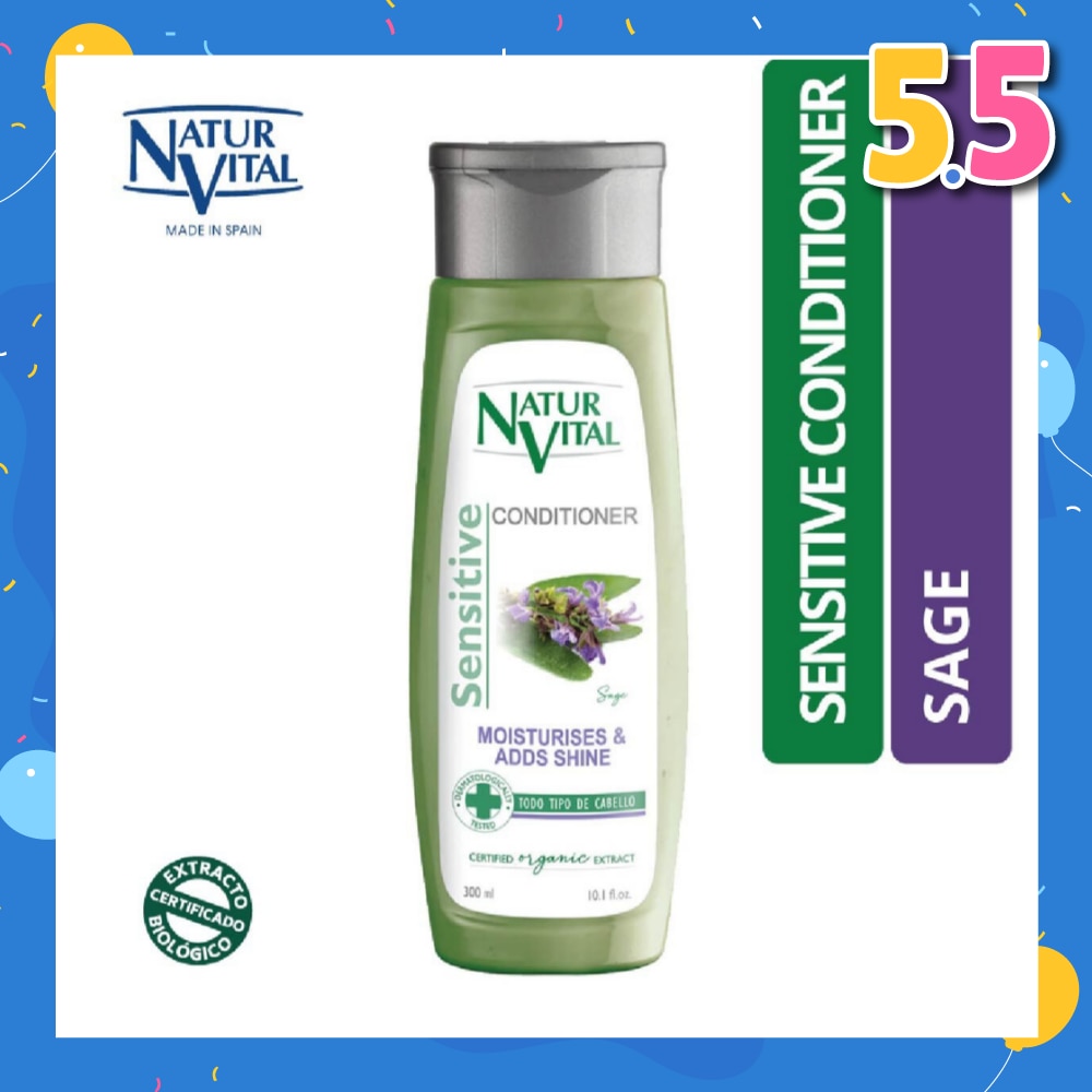 Sensitive Hair Conditioner (Sage) 300ml