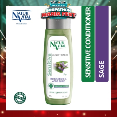 NATURVITAL - Sensitive Hair Conditioner (Sage) 300ml