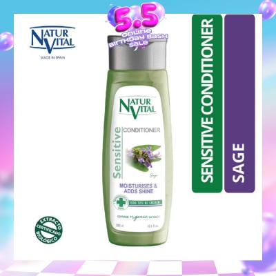 NATURVITAL - Sensitive Hair Conditioner (Sage) 300ml