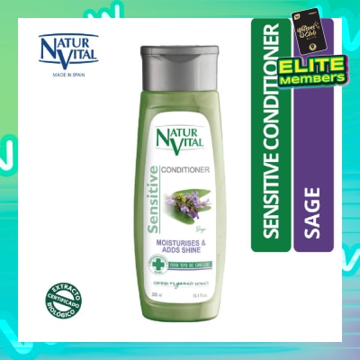 NATURVITAL Sensitive Hair Conditioner (Sage) 300ml