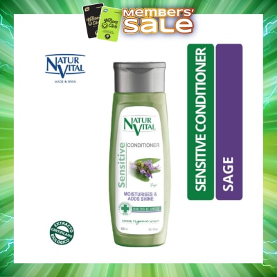 NATURVITAL - Sensitive Hair Conditioner (Sage) 300ml