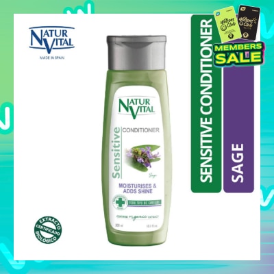 NATURVITAL Sensitive Hair Conditioner (Sage) 300ml