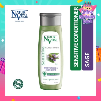 NATURVITAL Sensitive Hair Conditioner (Sage) 300ml