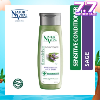 NATURVITAL Sensitive Hair Conditioner (Sage) 300ml