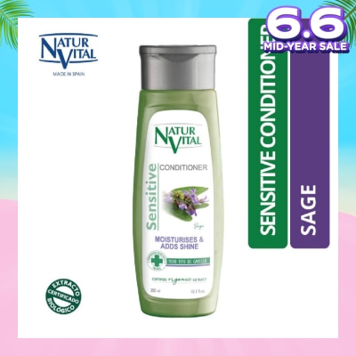 NATURVITAL Sensitive Hair Conditioner (Sage) 300ml