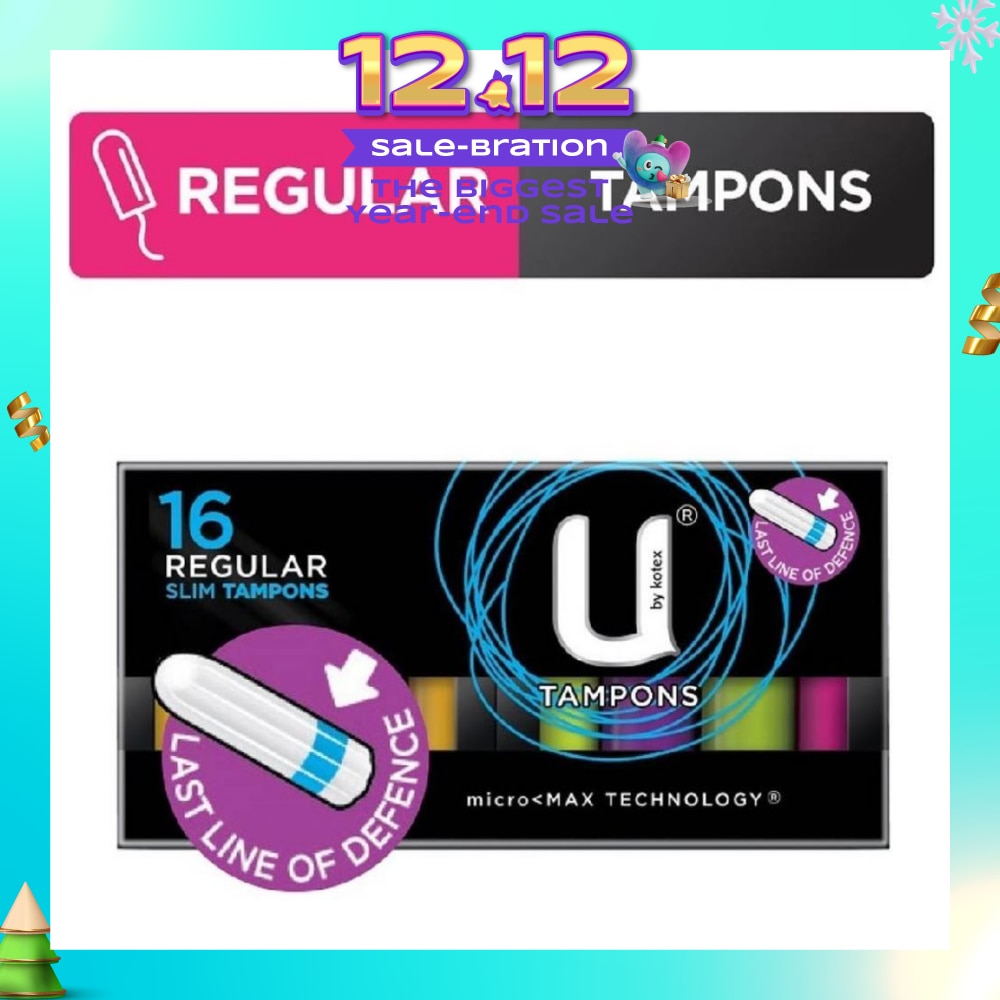 U Tampon Slim Regular 16s