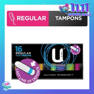KOTEX U Tampon Slim Regular 16s