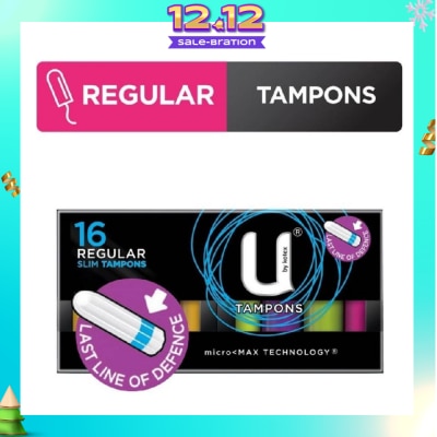 KOTEX U Tampon Slim Regular 16s