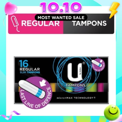 KOTEX U Tampon Slim Regular 16s image