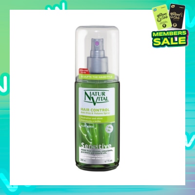 NATURVITAL Sensitive Leave In Conditioner (Aloe Vera) 200ml