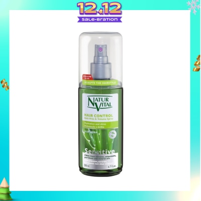 NATURVITAL Sensitive Leave In Conditioner (Aloe Vera) 200ml