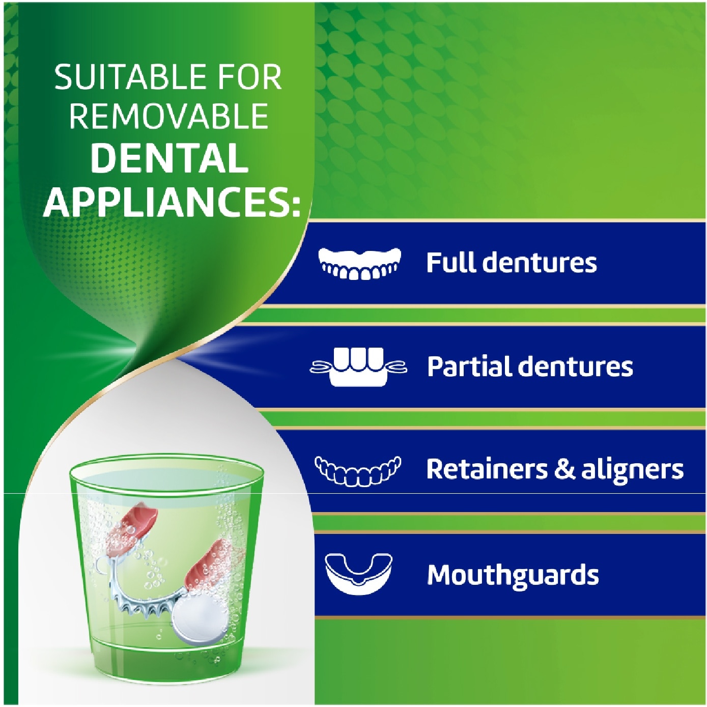 Overnight Denture Cleanser Whitening Tablet Value Pack 36s x 2