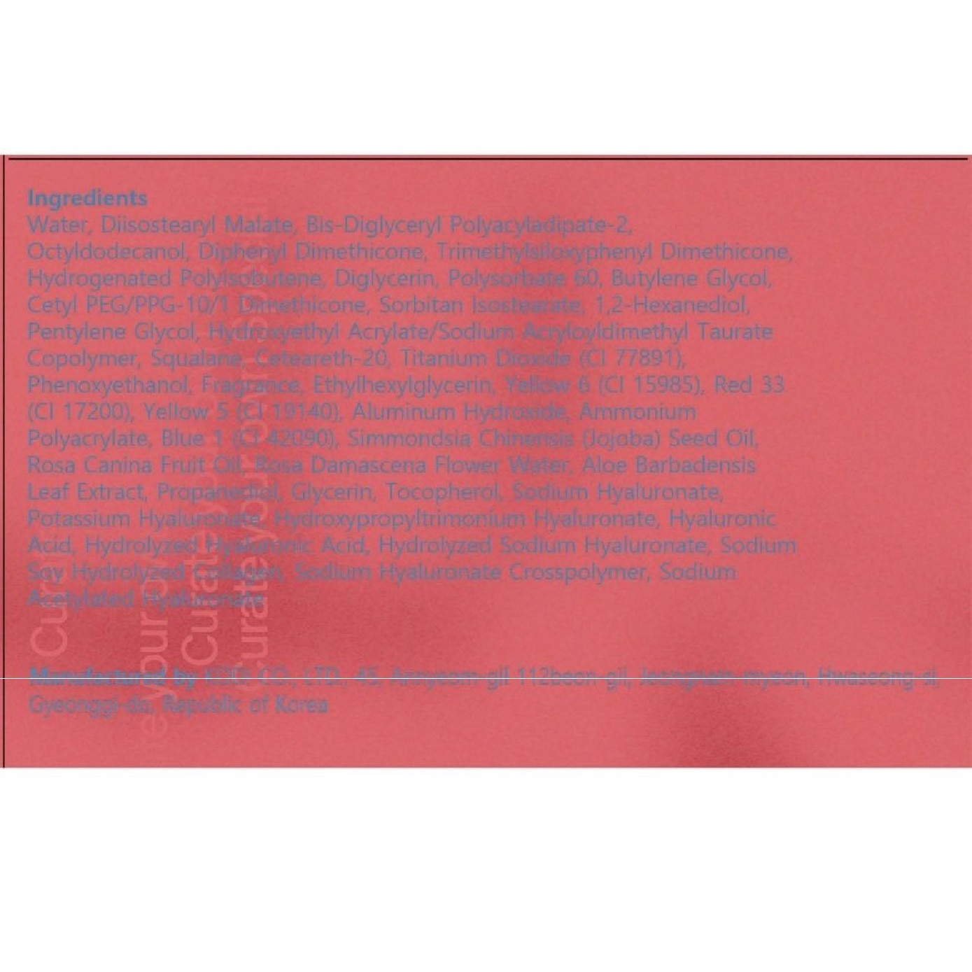 Rose Obsession Stay-Fit Glow Lip Tint #GC01 Bunny Rose 3.5ml image