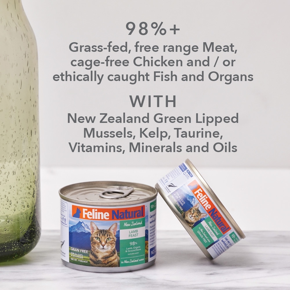 Chicken & Lamb Feast Canned Cat Food 170g x 12s (Per Carton)