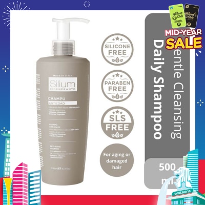 SILIUM Rigenerante Daily Cleansing Shampoo 500ml (Expiry: Feb`2026)