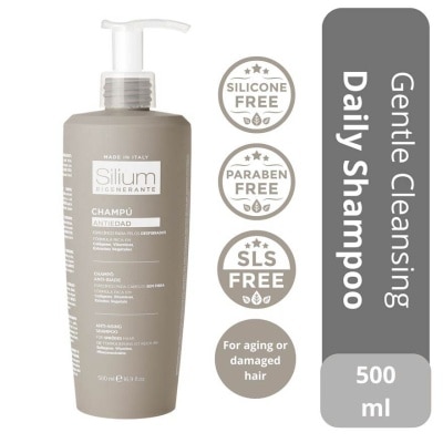 SILIUM Rigenerante (Anti Age & Damage Repair System) Cleansing Shampoo 500ml