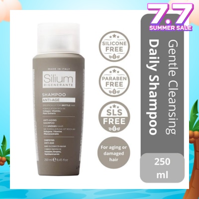 SILIUM Rigenerante (Anti Age & Damage Repair System) Cleansing Shampoo 250ml
