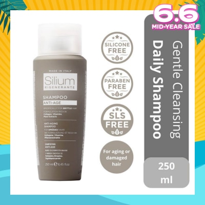 SILIUM Rigenerante (Anti Age & Damage Repair System) Cleansing Shampoo 250ml