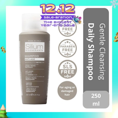 SILIUM Rigenerante (Anti Age & Damage Repair System) Cleansing Shampoo 250ml