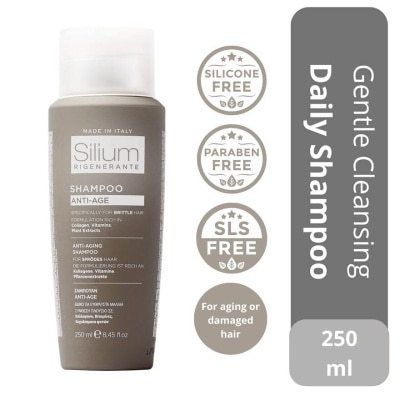 SILIUM Rigenerante (Anti Age & Damage Repair System) Cleansing Shampoo 250ml