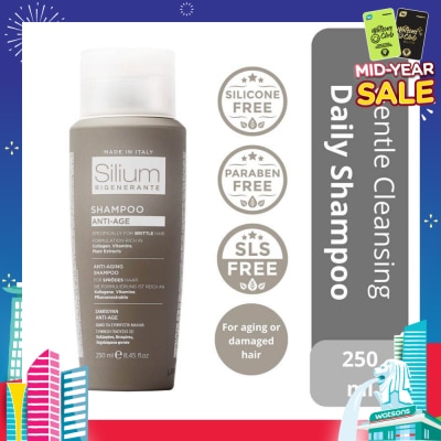 SILIUM Rigenerante (Anti Age & Damage Repair System) Cleansing Shampoo 250ml